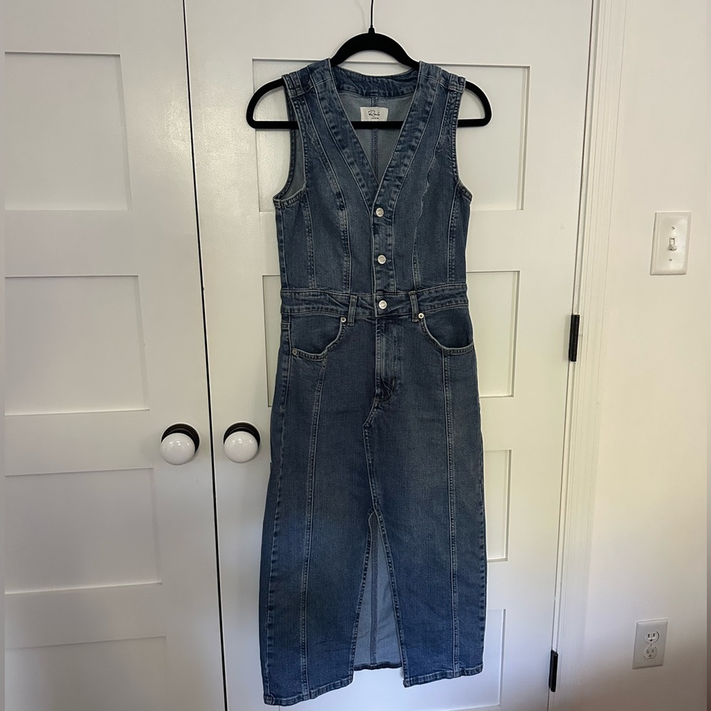 Rails Westwood denim midi dress